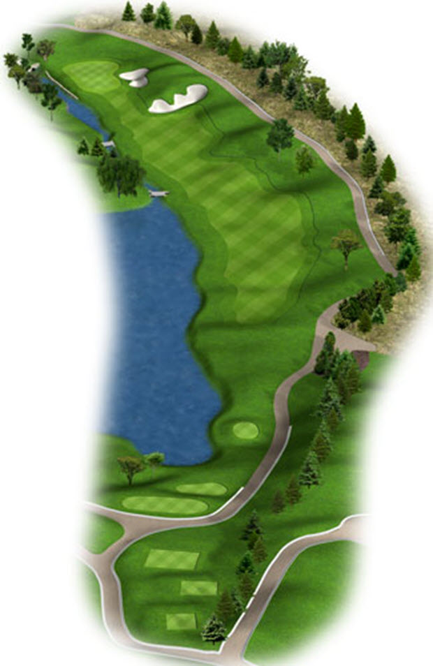 Grade 'A' Architecture Liberty National Golf Club Golf Features